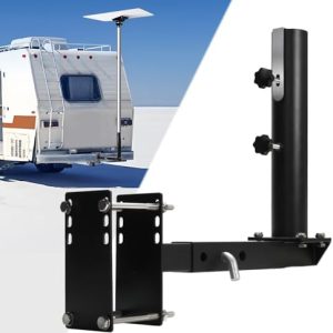 Full Stainless Steel Heavy Duty RV Flag Pole Mount, Frame/Hitch/Bumper 3 in 1, Fit for Poles Up to 2.50 Inches OD  Patio, Lawn & GardenRufus AI